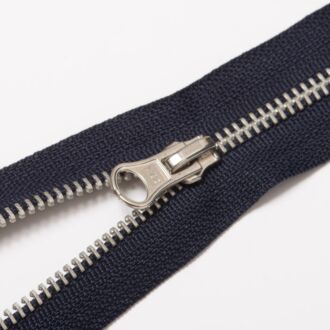 Teilbarer Metall Reißverschluss, 5mm, navy