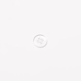 10mm Kunststoffknopf 4-Loch transparent