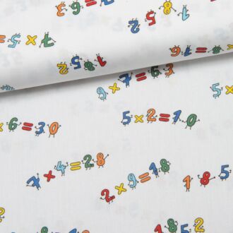 Baumwollwebware Bunte Mathematik