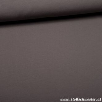 Kuscheljersey dunkelgrau