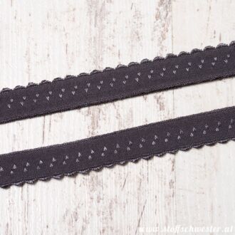 Wäschegummi dunkelgrau