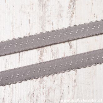 Wäschegummi mittelgrau