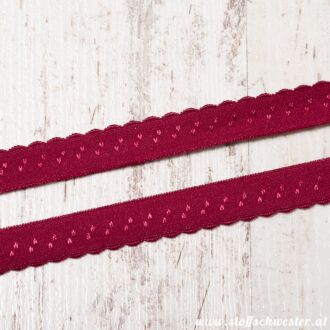 Wäschegummi bordeaux