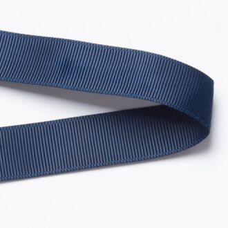 19mm Ripsband navy
