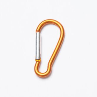59mm Aluminium-Karabiner orange