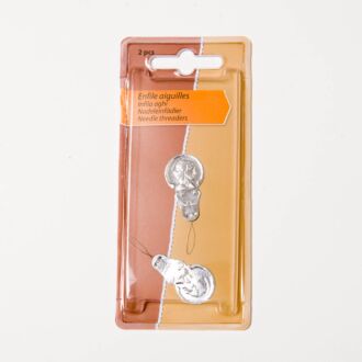 Nadeleinfädler silber (2 Stück)
