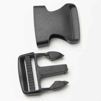 38mm Steckschnalle schwarz