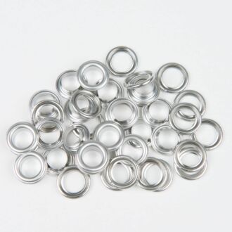 BabySnap Ösen mit Scheiben 14mm silber