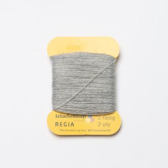 REGIA Stopf- und Beilaufgarn hellgrau-meliert 2-fädig (5g)