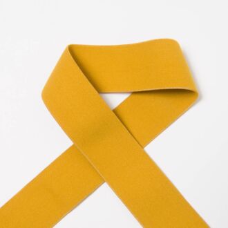 4cm Gummiband senf