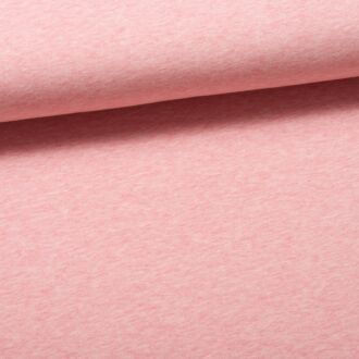 Kuscheljersey rosa-meliert