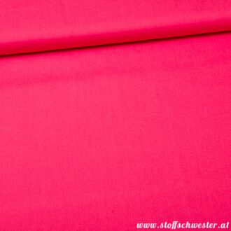 Bio-Unibaumwolle - soft touch - pink