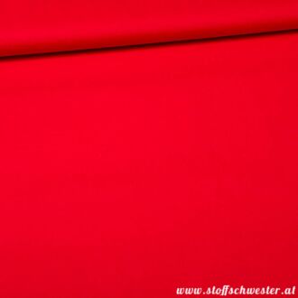 Bio-Unibaumwolle - soft touch - dunkelrot
