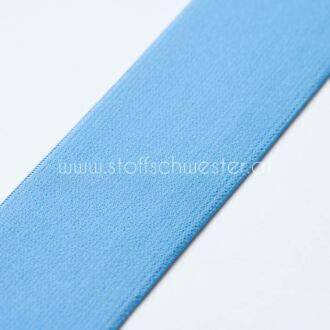 4cm Gummiband hellblau