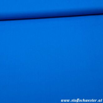 Bio-Unibaumwolle - soft touch - royalblau