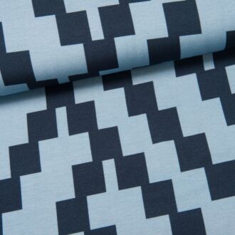 *SALE* Edgy Ways Viskosejersey by Cherry Picking hellblau