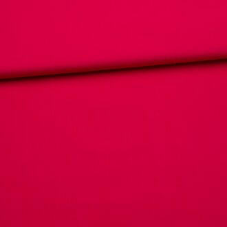 Bio-Unibaumwolle - soft touch - dunkelpink