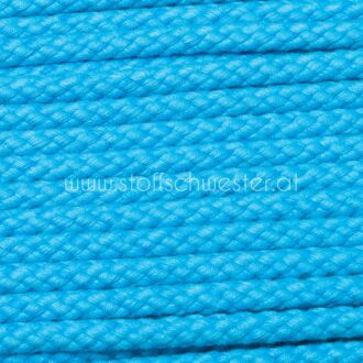 8mm Baumwollkordel türkisblau