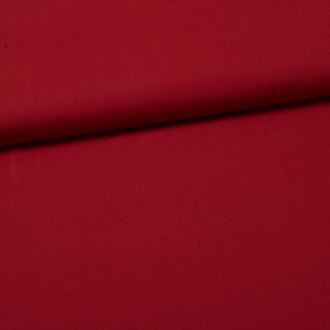 Bio-Unibaumwolle - soft touch - weinrot