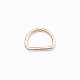 20mm D-Ring/Halbring gold
