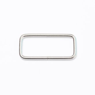 40mm Vierkantring/Rechteck silber