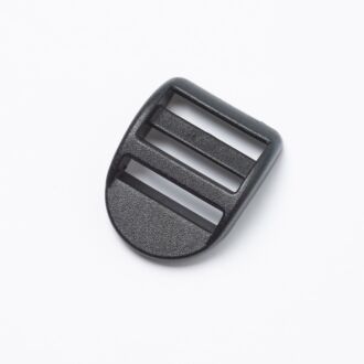 20mm Leiterschnalle Kunststoff schwarz