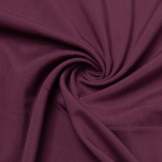 Viskose Uni dunkelbeere