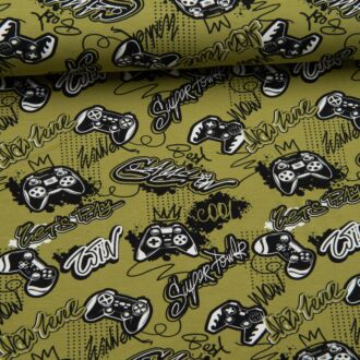 Videogames Jersey olivgrün