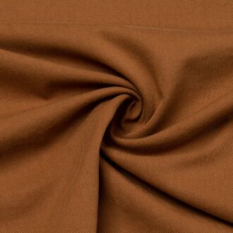 Lyocell-Baumwoll-Stretch braun