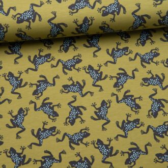 French Terry Frösche khaki