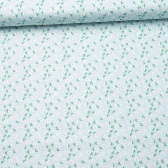 Webware Kleine Blümchen hellblau