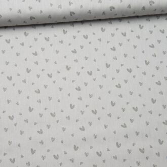 Webware Kleine Herzen grau