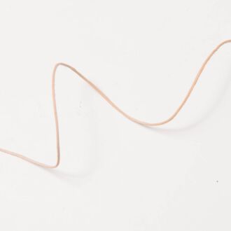 1mm Echtleder-Band hellbeige