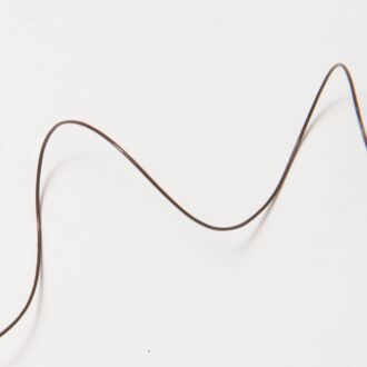 1mm Echtleder-Band schokobraun