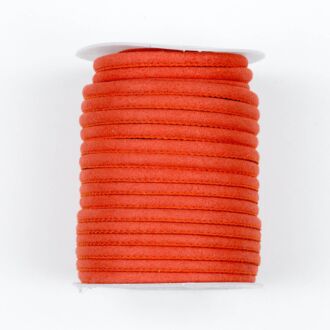 Wildlederimitat Kordel steinrot