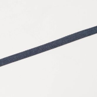 10mm Denim-Flachkordel dunkelblau