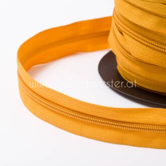 5mm Endlos-Reißverschluss senf