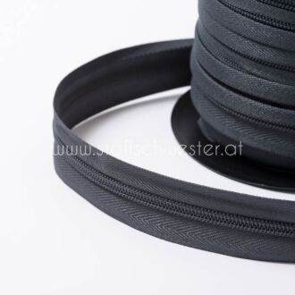 5mm Endlos-Reißverschluss dunkelgrau