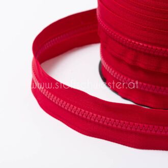 5mm Profil-Endlosreißverschluss rot