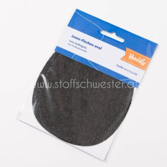 Flicken Jeans schwarz