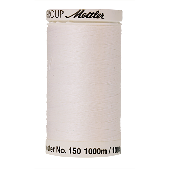 Bobbinfil Bobbinette auch Stickunterfaden, 1000m - Farbe weiß, Fnr. 2000