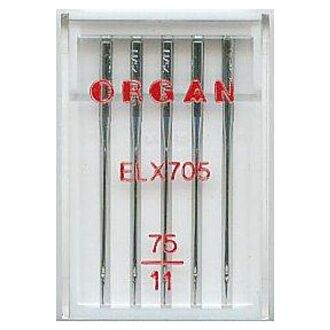 Overlocknadeln Organ ELx705 75/11