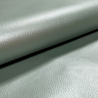 Kunstleder Metallic altgrün