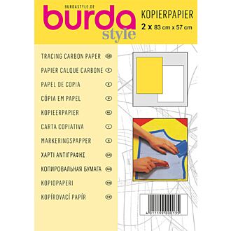 Burda Kopierpapier weiss-gelb