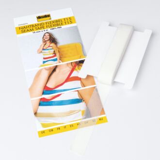 Vlieseline Nahtband Flexibel T15 weiß (5m SB)