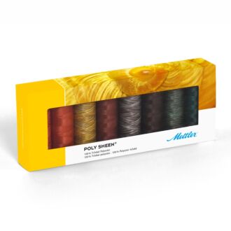 Amann Mettler POLY SHEEN Autumn Kit (8 Farben / 200m)