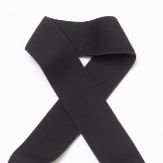 40mm Soft-Gummiband schwarz